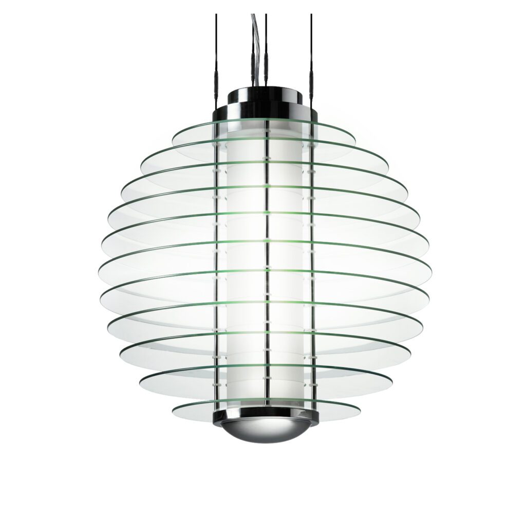 0024 XXL suspension lamp by Gio Ponti for Fontana Arte